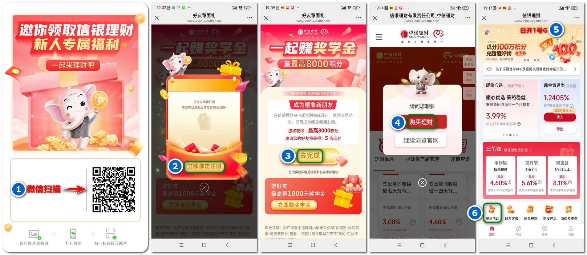 信银理财：活动多收益高的中信银行官方理财平台插图