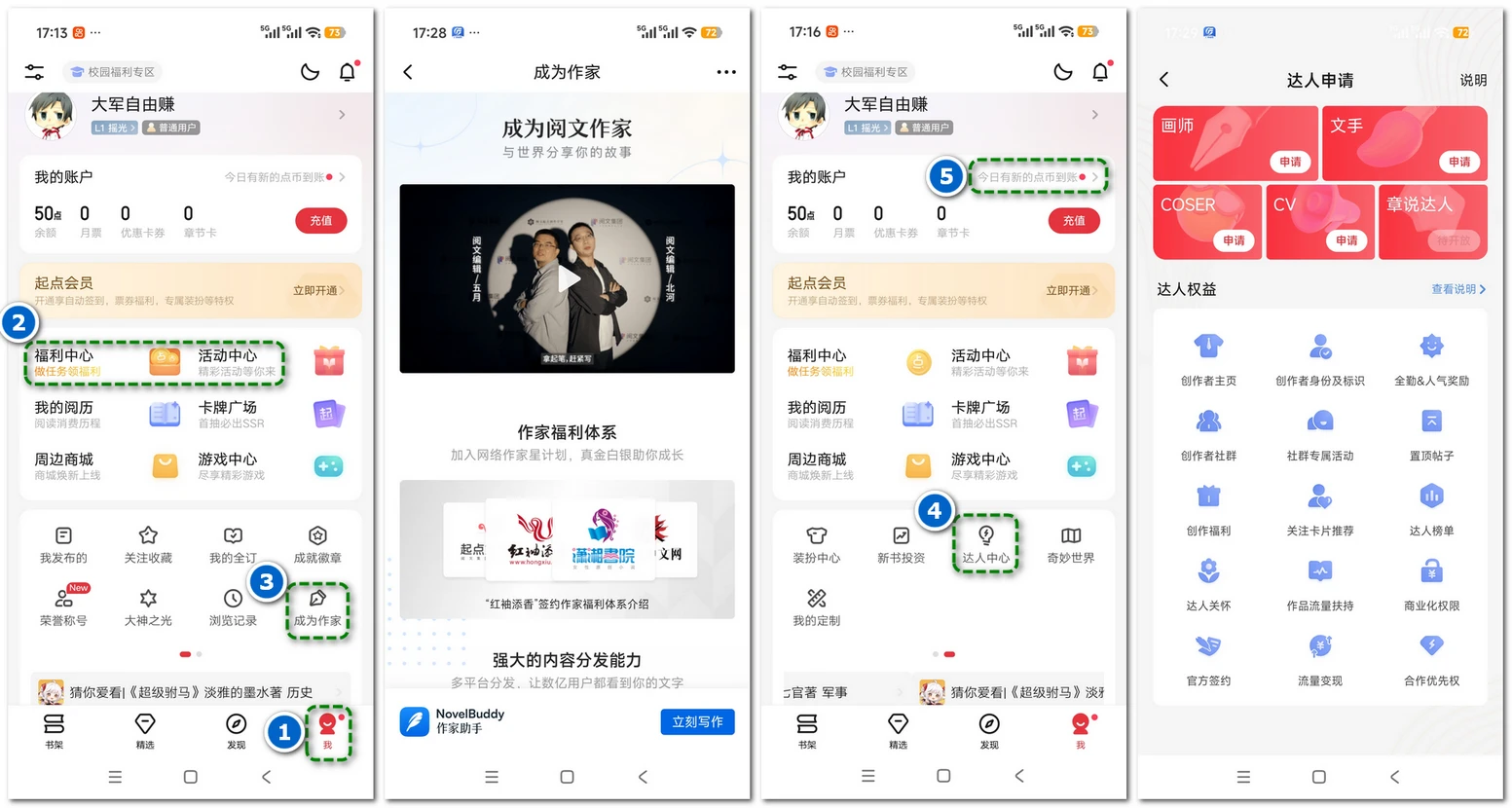 起点读书：可创作赚钱的老牌阅读平台，新人享专属权益！插图1